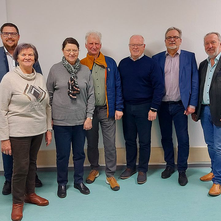 FW besuchen Geomed-Klinik.  Foto O. Brust
